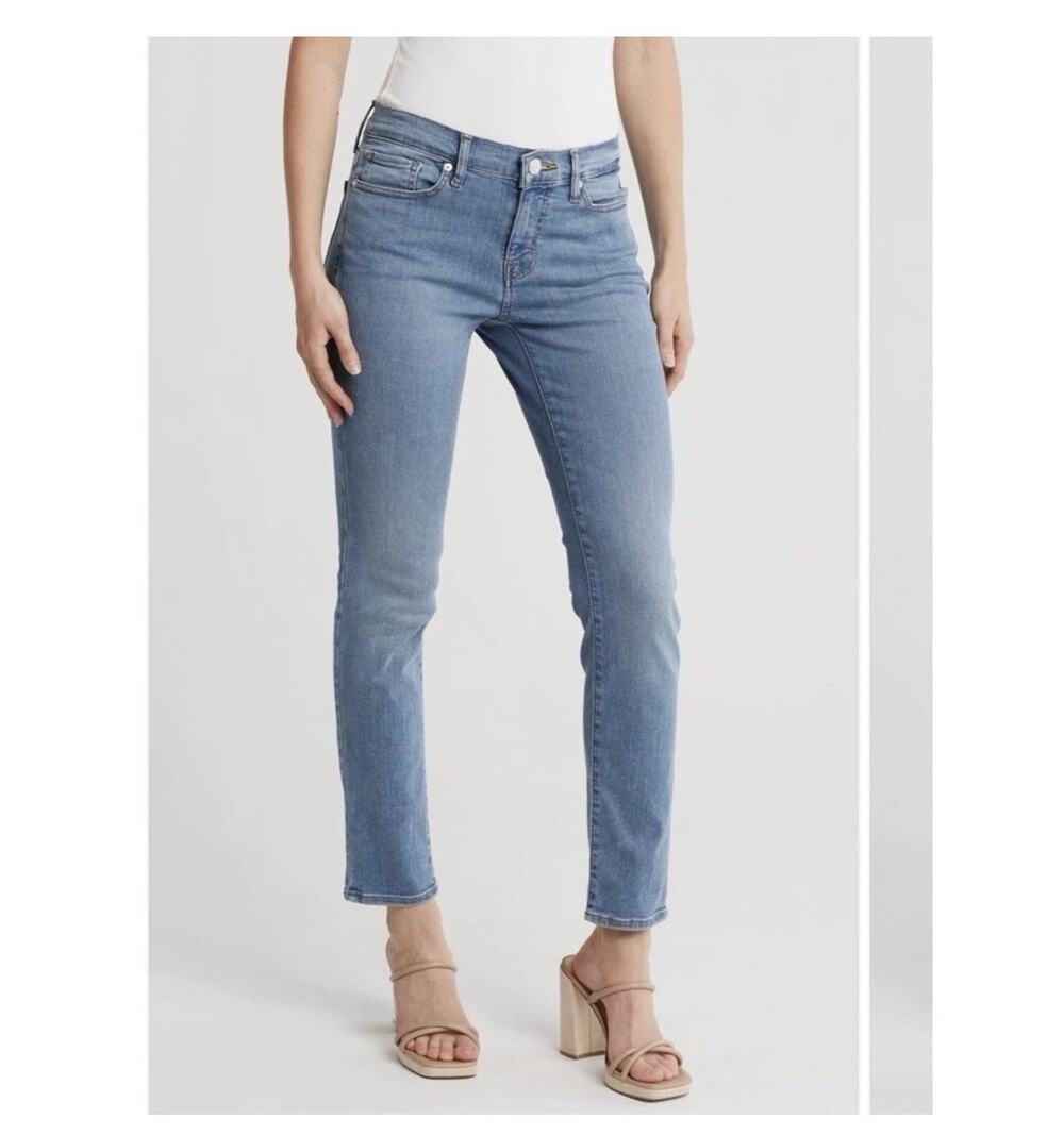 FRAME Le Garcon Jeans Women’s 29 Mid Rise Boyfriend Slim Straight Blue Denim